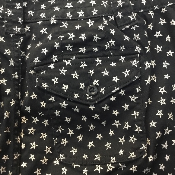 Torrid Star Print Twill Military Short - Picture 7 of 10